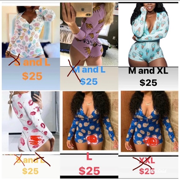 Women pj romper onsies night wear plus size pajama - Picture 1 of 1